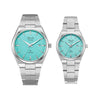 8697MDLDSSLB Couple's Classic Quartz Watch 39+32mm