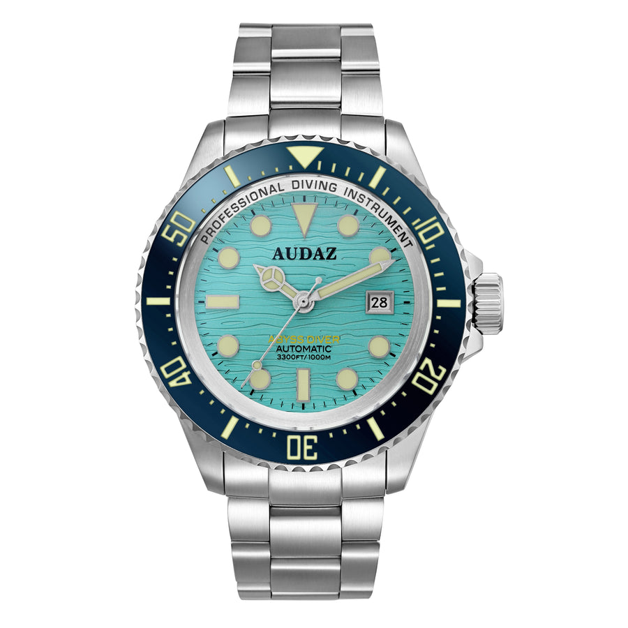 Audaz 3010-07 ABYSS DIVER Men's Automatic Watch 44mm