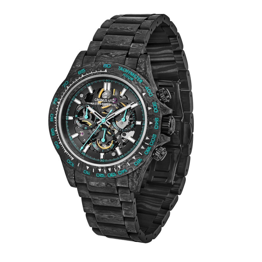 Cronus Art CM016-027 Men's Chronograph Automatic Watch 44mm