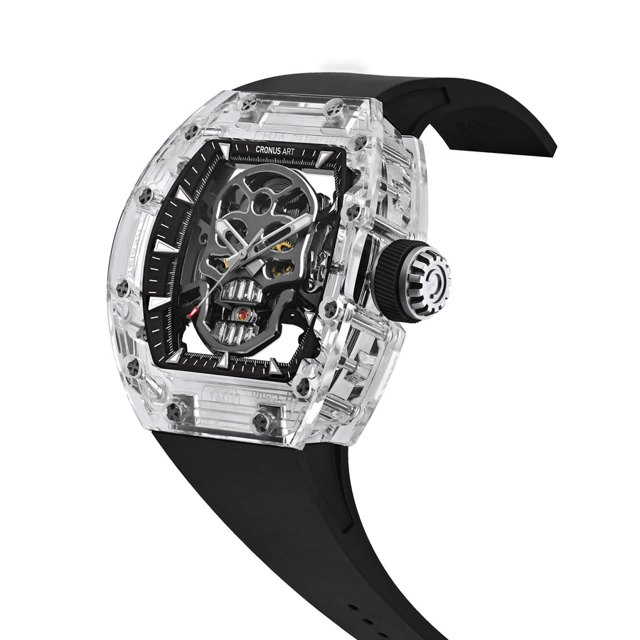CM08-020 Men's Crystal Case Automatic Watch 31mm