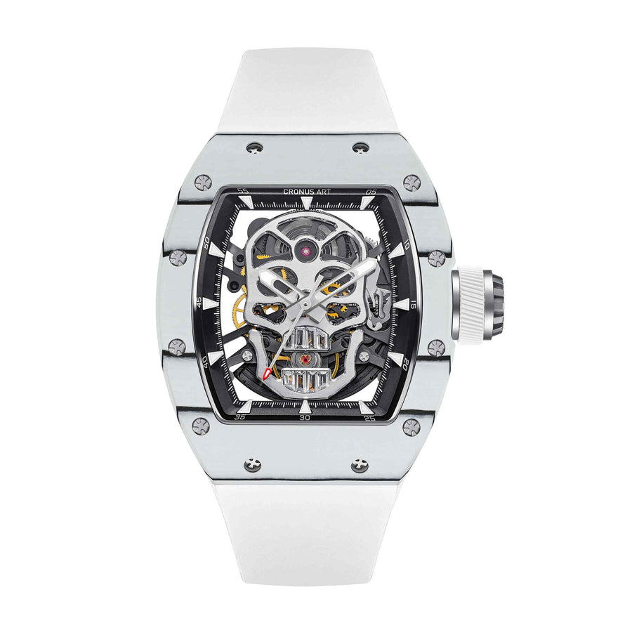 Cronus Art CM002-080 Gem Skull Automatic WatchFor Men 42mm