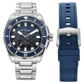 10069KM01 Zero Hour Diver's Men 3 Hands Automatic Watch 44.2mm