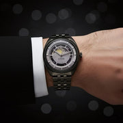 Titan 10011QM02 Stellar Cupola watch worn on a wrist