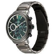 Titan 10012QM01 dial details watch with Grey Stainless Steel strap, official product gallery image 4