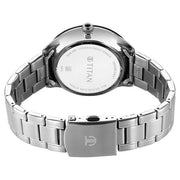 Titan 10028KM02 Frost Grey dial watch with Silver Stainless Steel strap, official product gallery image 5