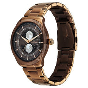 Titan 10050QM01 Stellar watch with quartz brown dial, official product gallery image 5
