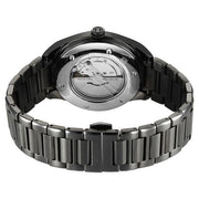 Titan 10051QM01 Stellar Starlight watch with automatic violet dial dark gun strap, official product gallery image 7