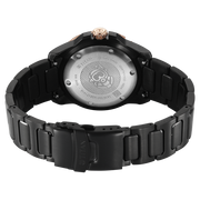 Titan 10067KM02 Zero Hour Diver's watch with quartz blue dial black strap, official product gallery image 5