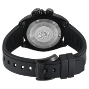 Titan 10068NP01 Zero Hour Diver's watch with quartz black dial black strap, official product gallery image 5