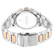 Titan 1688KM06 Blue dial watch with Two-Tone Stainless Steel strap, official product gallery image 6