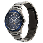 Titan 1688KM07 Blue dial watch with Dark Grey Stainless Steel strap, official product gallery image 3