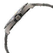 Titan 1688KM07 Blue dial watch with Dark Grey Stainless Steel strap, official product gallery image 4