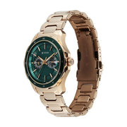 Titan 1688KM11 Regalia Opulent watch with quartz green panda dial, official product gallery image 5