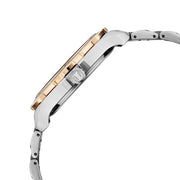 Titan 1688KM12 Regalia Opulent watch with quartz burgundy panda dial silver strap, official product gallery image 6