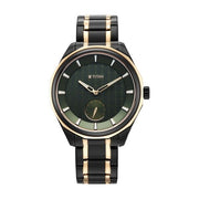 Titan 1829KM09 Regalia Opulent watch with green dial two toned strap, official product gallery image 2