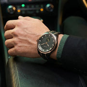 Titan 1829KM09 Regalia Opulent watch with green dial two toned strap, official product gallery image 8