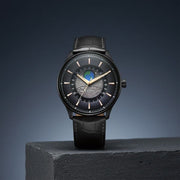 Titan 1890NL01 Stellar watch with quartz grey dial grey strap, main product image