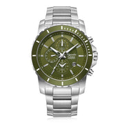 6141MCBSSGN Men's Chronograph Quartz Watch 44mm