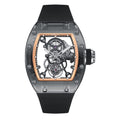 CM08-029 Men's Crystal Case Tourbillon Watch 42mm