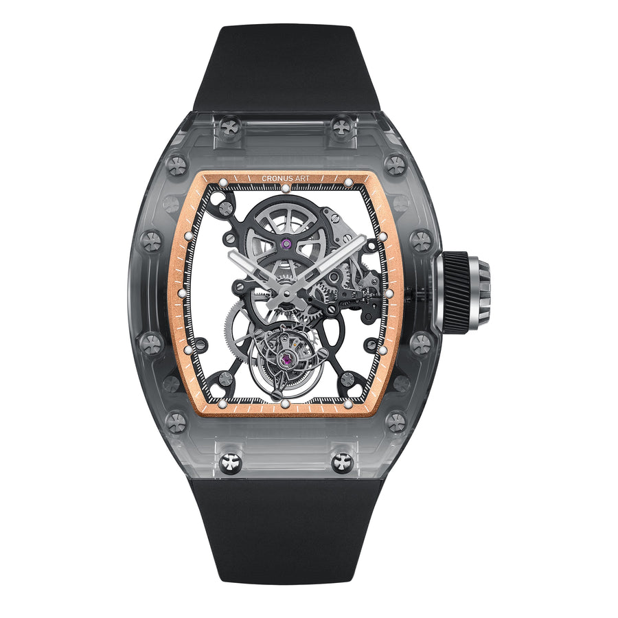 Cronus Art CM08-029 Tourbillon Series Manual Winding WatchFor Men 42mm