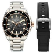 10069KM02 Zero Hour Diver's Men 3 Hands Automatic Watch 44.2mm