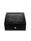ACWW4X6BK01 Automatic Watch Winder 4 Rotating Slots with 6 Slot Organiser