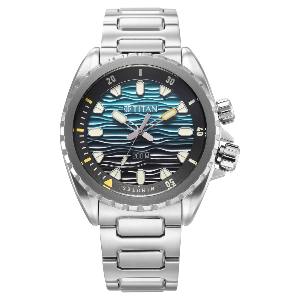 10068KM01 Zero Hour Diver's Men 3 Hands Quartz Watch 42mm