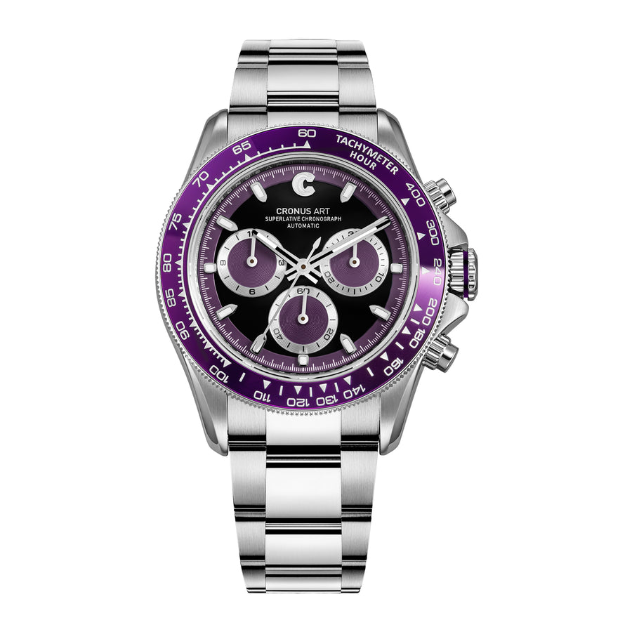 Cronus Art CM015-015 Universe Series Milky Way  Chronograph Automatic WatchFor Men 39mm