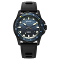 10067KP02 Zero Hour Diver's Men 3 Hands w/ Date Quartz Watch 41mm