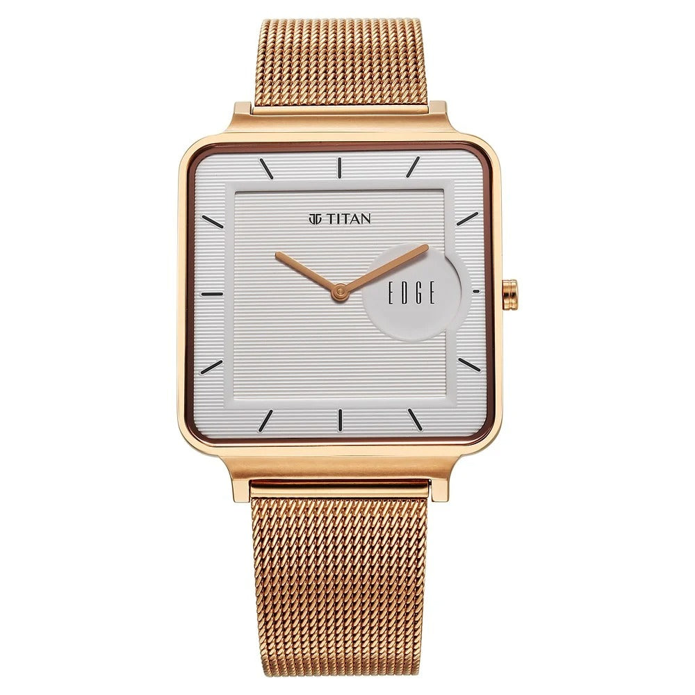 10017WM01 Edge Quad Men's 2 Hands Quartz Watch 38mm
