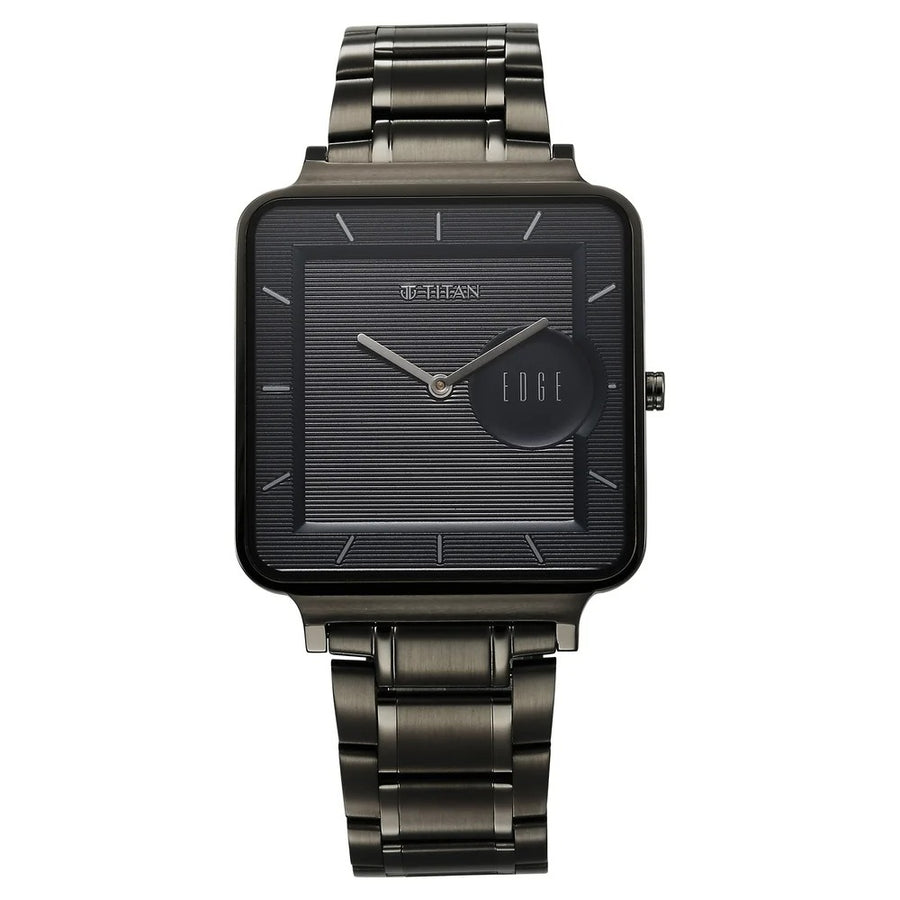 Titan 10017QM01 Edge Quad Men's 2 Hands Quartz Watch 38mm