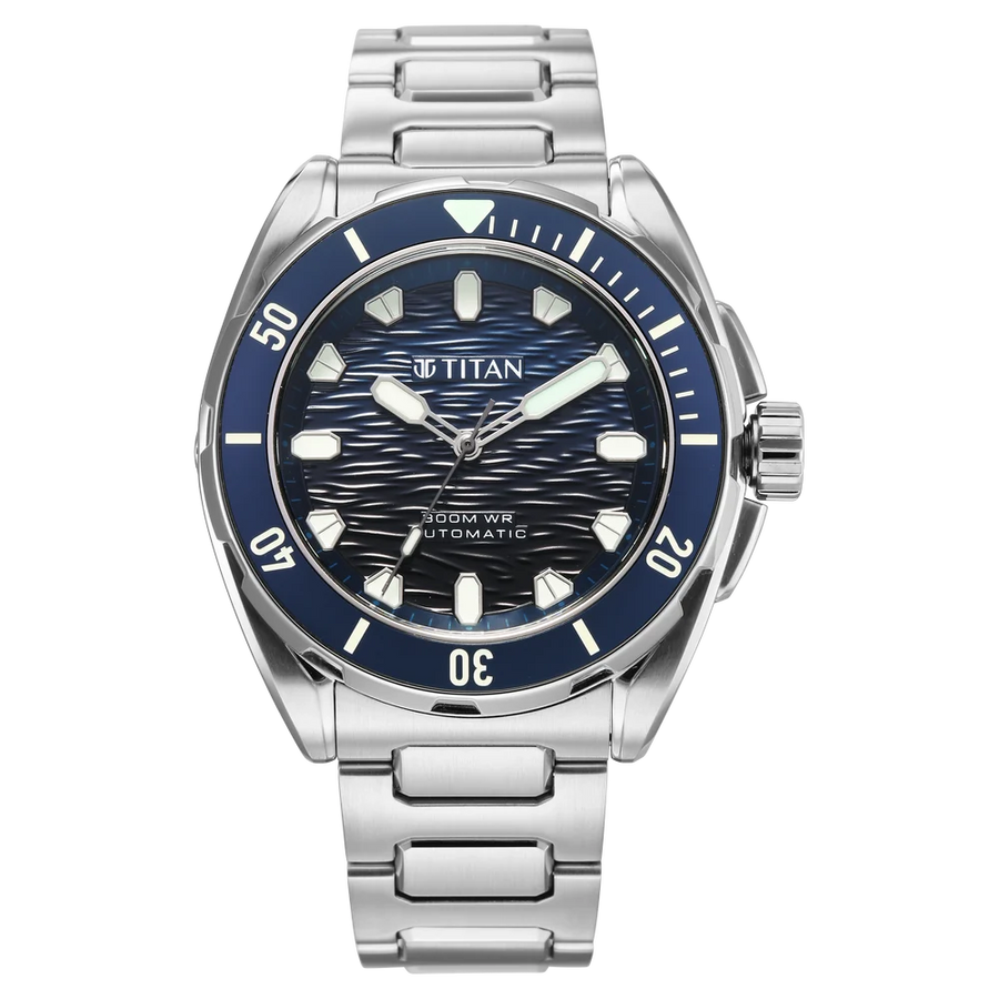 10069KM01 Zero Hour Diver's Men 3 Hands Automatic Watch 44.2mm