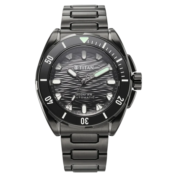 10069KM03 Zero Hour Diver's Men 3 Hands Automatic Watch 44.2mm