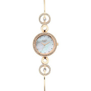 Titan 2539WM03 29mm case watch with mother of pearl dial