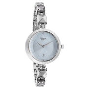 Titan 2606SM01 blue dial quartz analog watch for women
