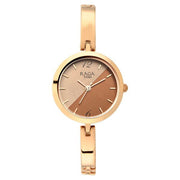 Titan 2606WM07 quartz analog watch for women with bicolour dial