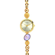 Titan 2606YM07 mother of pearl dial quartz analog watch for women