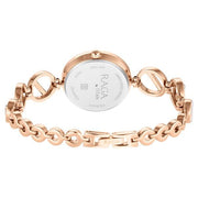 Titan 2643KM01 Raga Viva women's watch with rose gold dial and two toned metal strap, additional product view