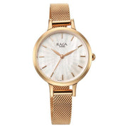 Titan 2666WM01 Raga Power Pearls women's watch with mother of pearl dial and rose gold metal strap, alternate view