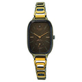 Titan 2687QM01 Raga Chic Quartz Analog Watch with Green Dial and Green Metal Strap for Women 25mm