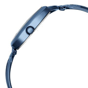 Titan 2688QM02 23.7mm watch for women with blue dial