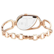Titan 2688WM01 Raga Chic women's watch with brown dial and rose gold metal strap, additional product view