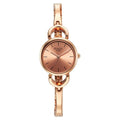 Titan 2724WM01 Raga Quartz Analog Watch with Rose Gold Dial and Rose Gold Metal Strap for Women 26mm