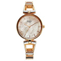 Titan 2747KM01 Raga Ascend Quartz Analog Watch with Mother of Pearl Dial and Two-Toned Metal Strap for Women 32.9mm