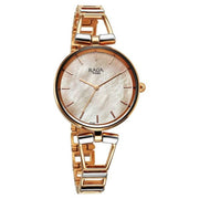 Titan 2747KM01 mother of pearl dial quartz analog watch for women