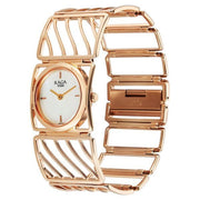 Titan 2769WM01 Raga Ethereal women's watch with white mother of pearl dial and rose gold stainless steel strap, additional product view