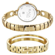 Titan 2774YM01F Raga Contempore quartz watch with mineral glass and jewellery lock
