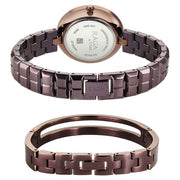 Titan 2775QM01F Raga Contempore quartz watch with mineral glass and jewellery