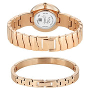 Titan 2810WM03F Raga Power Pearls women's watch with mother of pearl dial and rose gold metal strap, additional product view