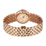 Titan 2838WM02 Raga Paris With Love women's watch with white mosaic mother of pearl dial and red stainless steel strap, additional product view